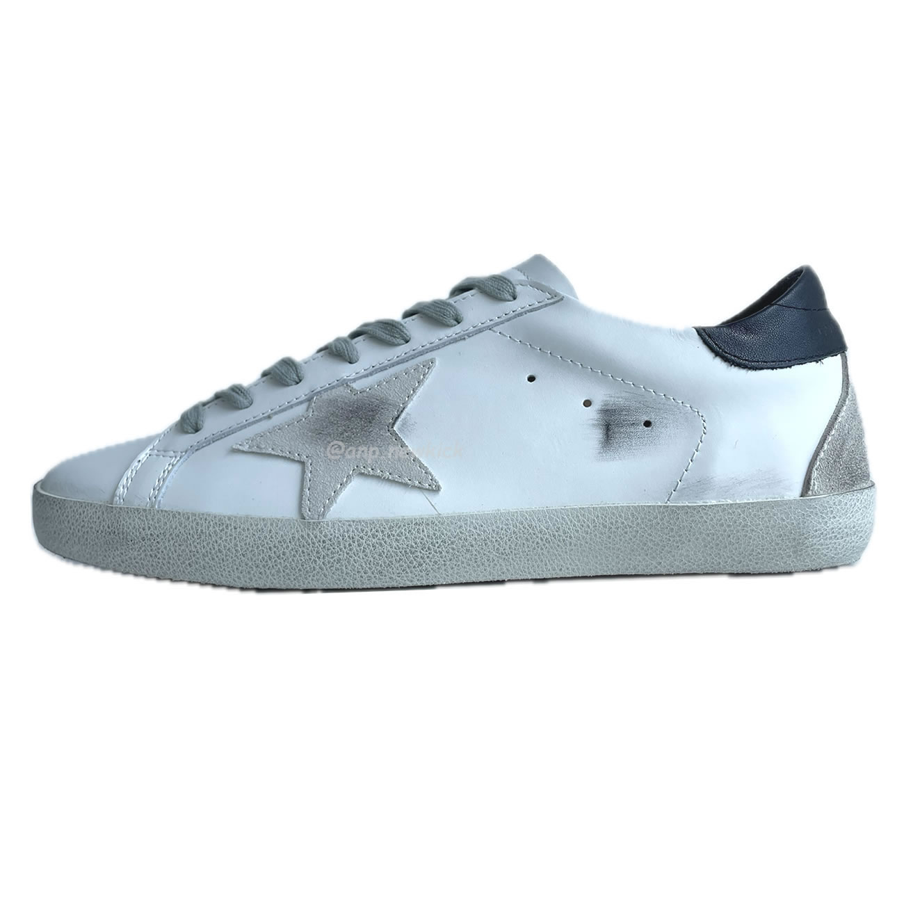 Golden Goose Super Star Gold Star White Blue Black G21d120 G304 (5) - newkick.vip